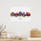 Riga Letland Skyline Poster (Keuken)