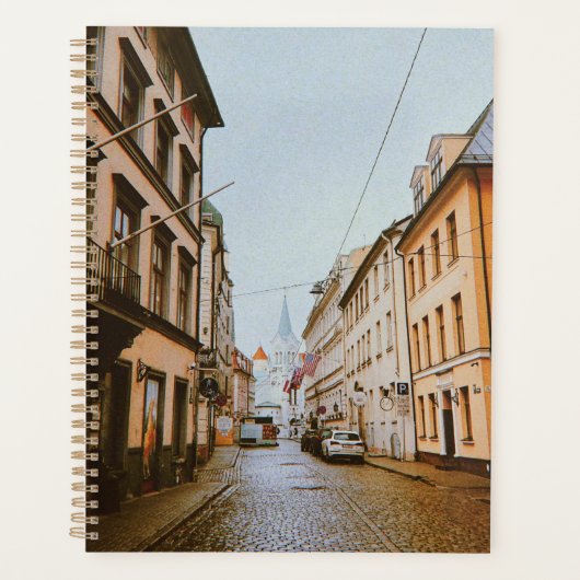 Riga, Letland Stadsbeeld Planner (Voorkant)