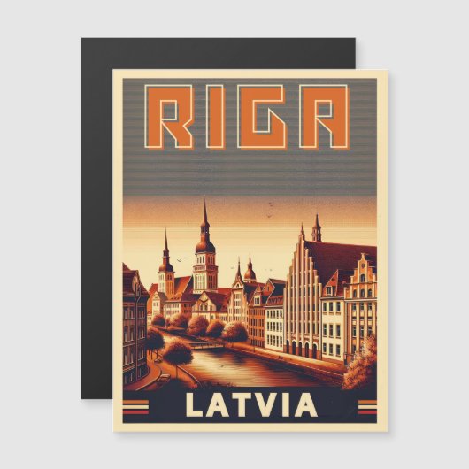 Riga Stad, Letland Baltische cultuur  geschenken (Voorkant / Achterkant)