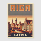 Riga Stad, Letland Baltische cultuur  geschenken (Voorkant)