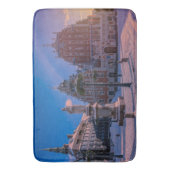 Riga Town Hall Square in de winter Badmat (Voorkant Verticaal)