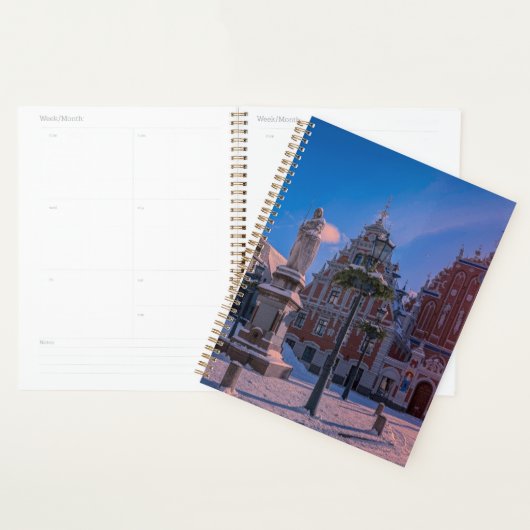 Riga Town Hall Square in de winter Planner (Display)