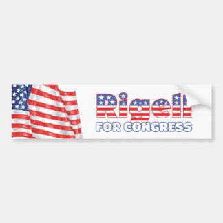 Rigell voor de Amerikaanse vlag van het Congres Pa Bumpersticker