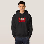 right 2019 All Rights Reserve Hoodie (Voorkant volledig)