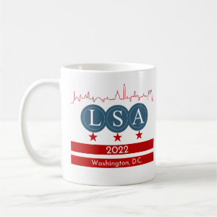 Right-handed Mug with 2022 LSA Annual Meeting Logo