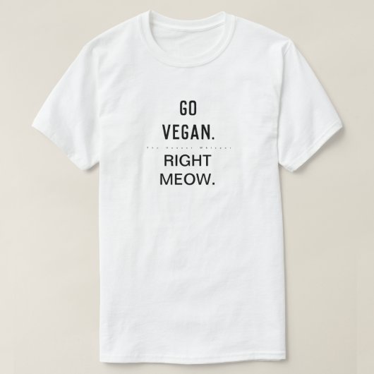 Right Meow. T-shirt (Design voorkant)
