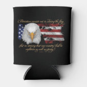 Righteous Patriotisme Blikjeskoeler (Voorkant)