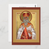 Righteous Phineas Prayer Card Briefkaart (Voorkant / Achterkant)