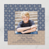 Righteous Photo Religious Uitnodiging (Voorkant / Achterkant)