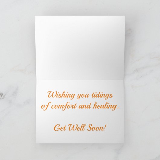 "Righting Home" Get Well Kaart (Binnen)