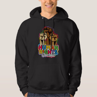 Rights For All Peace Love Equality Diversity Hoodie