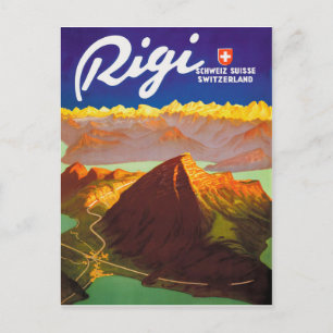 Rigi berg, Zwitserland Briefkaart