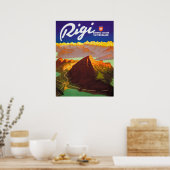 Rigi berg, Zwitserland Poster (Keuken)