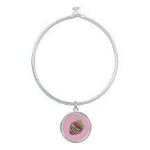 Bracelet de fraise enrobée de chocolat