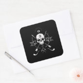 Rigor Mortis Vierkante Sticker (Envelop)