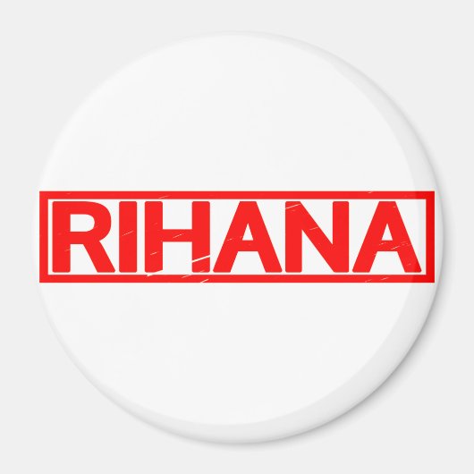 Rihana Stamp Magneet (Voorkant)