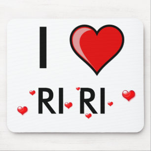 Rihanna fan mousepad muismat