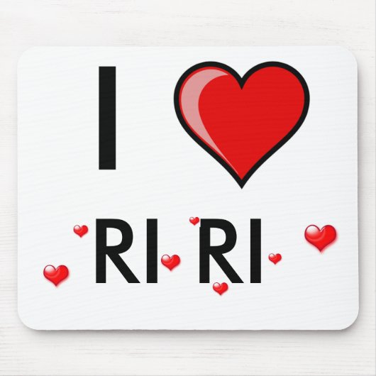 Rihanna fan mousepad muismat (Voorkant)