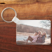 Rij Boots met bloemen Sleutelhanger (Achterkant)