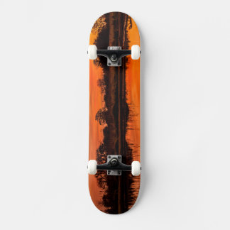 Rij de horizon skateboard