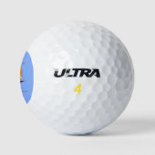 Rij de tij golfballen (Logo)