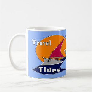 Rij de tij koffiemok