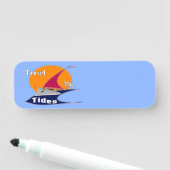 Rij de tij naamplaatje (In situ)