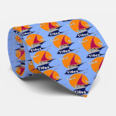 Rij de tij stropdas (Opgerold)