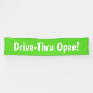 Rij door open! Business Banner
