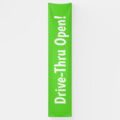 Rij door open! Business Banner (Verticaal)
