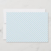 Rij door Train Birthday Invitation Boy Kaart (Achterkant)