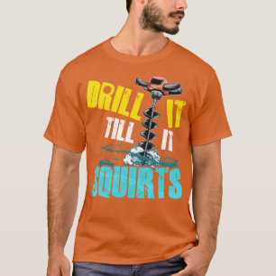 Rij het tot het uitspant grappige ijs Vist Gift T-shirt