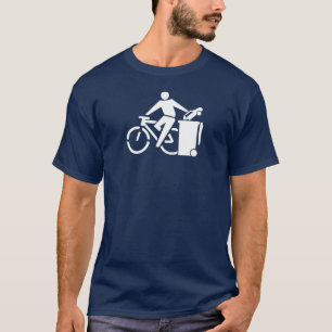 Rij je bike, gooi je auto weg t-shirt
