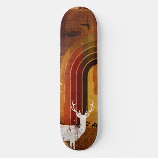 Rij met de wilde dieren! skateboard (Voorkant)