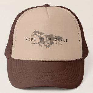 Rij met stijl trucker pet