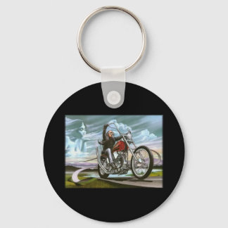 Rij met wind sleutelhanger