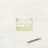 Rij puppy konijnen post-it® notes (Op bureau)