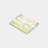 Rij puppy konijnen post-it® notes (Schuin)