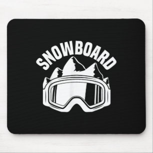 Rij Ski Sneeuwboard Skilopen Bril Sneeuw Sneeuwboa Muismat