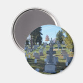 Rij van Cross Headstones, Arlington Magneet (Voorkant / Achterkant)