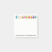 Rij van de eigenaar post-it® notes (Voorkant)