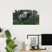 Rij van de ouderdieren poster (Thuiskantoor)