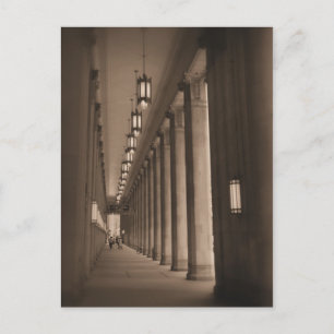 Rij van de pijlers - Civic Opera House - Chicago Briefkaart