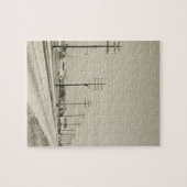 Rij van elektriciteitscentrales legpuzzel (Horizontaal)