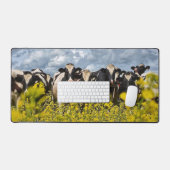 Rij van Holstein Koeien Bureaumat (Keyboard & Muis)