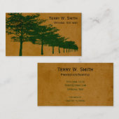 Rij Visitekaartje bomen (Voorkant / Achterkant)