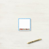 rij winterwoningen post-it® notes (Op bureau)