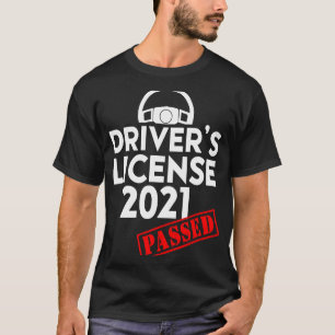 Rijbewijs 2021 Bestaand voor beginners T-shirt