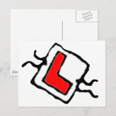 rijbewijs briefkaart (Voorkant / Achterkant)