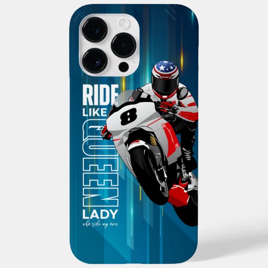 Rijd als een Koningin | Case-Mate iPhone Case (Achterkant)
